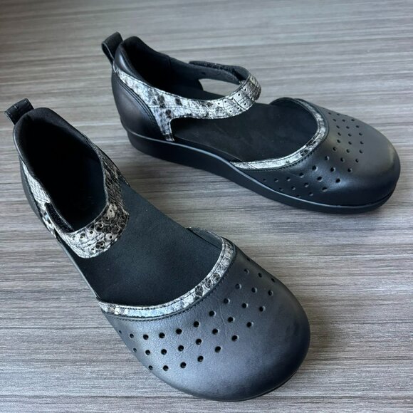 SAS Eden Gravity Women's Mary Jane Shoes $200 Black Mamba - Picture 3 of 14